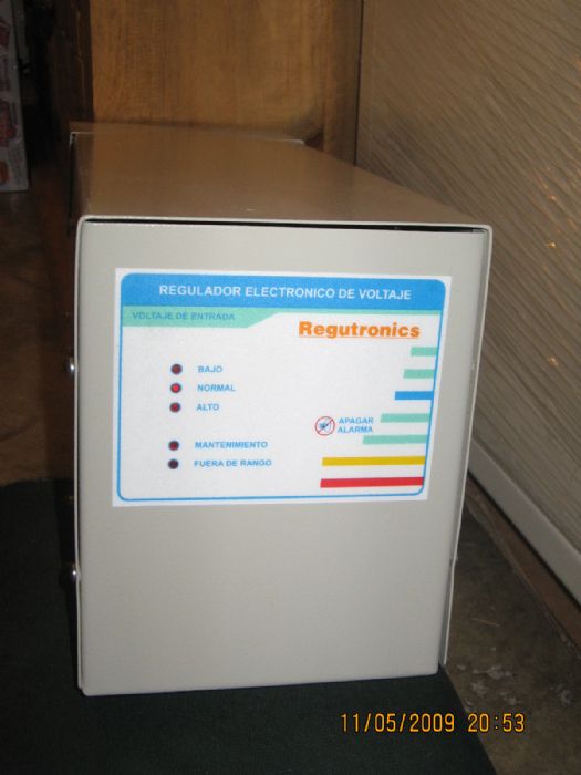 reguladores de voltaje ( regutronics)